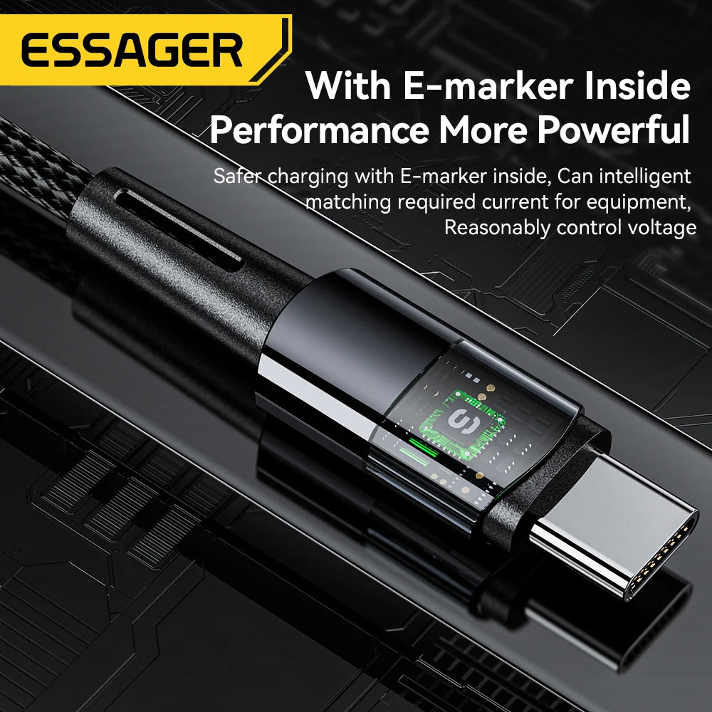 Essager 240W Super Fast Charge Type-C Cable