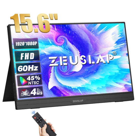 ZEUSLAP Ultrathin 15.6-inch Touch FHD HDR Monitor