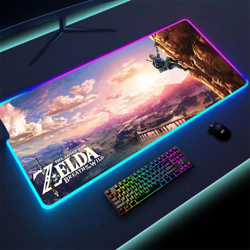 RGB Gamer Mouse Pad with Light Effects