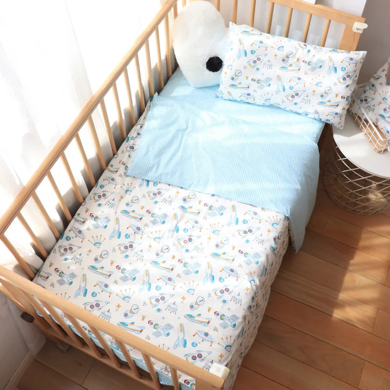 Star Pattern Baby Bedding Set