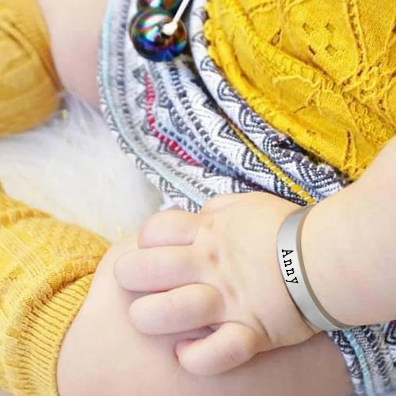 Personalized Baby Toddler Name Bracelet