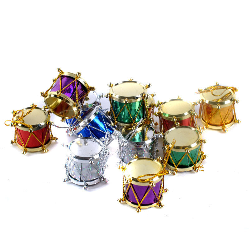 Christmas Tree Ornaments Bongos 12 Pcs