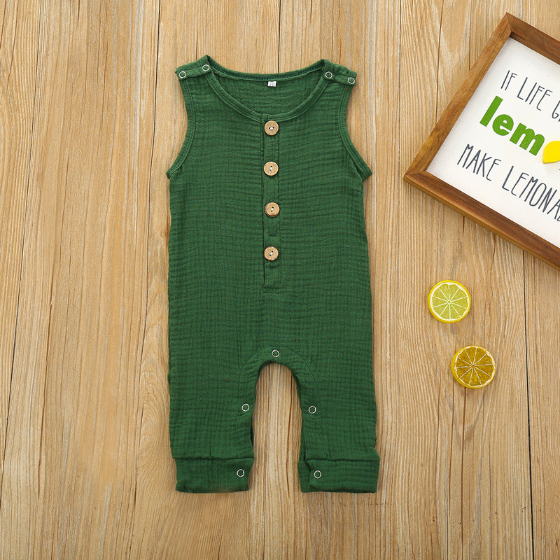 Summer Newborn Cotton Romper