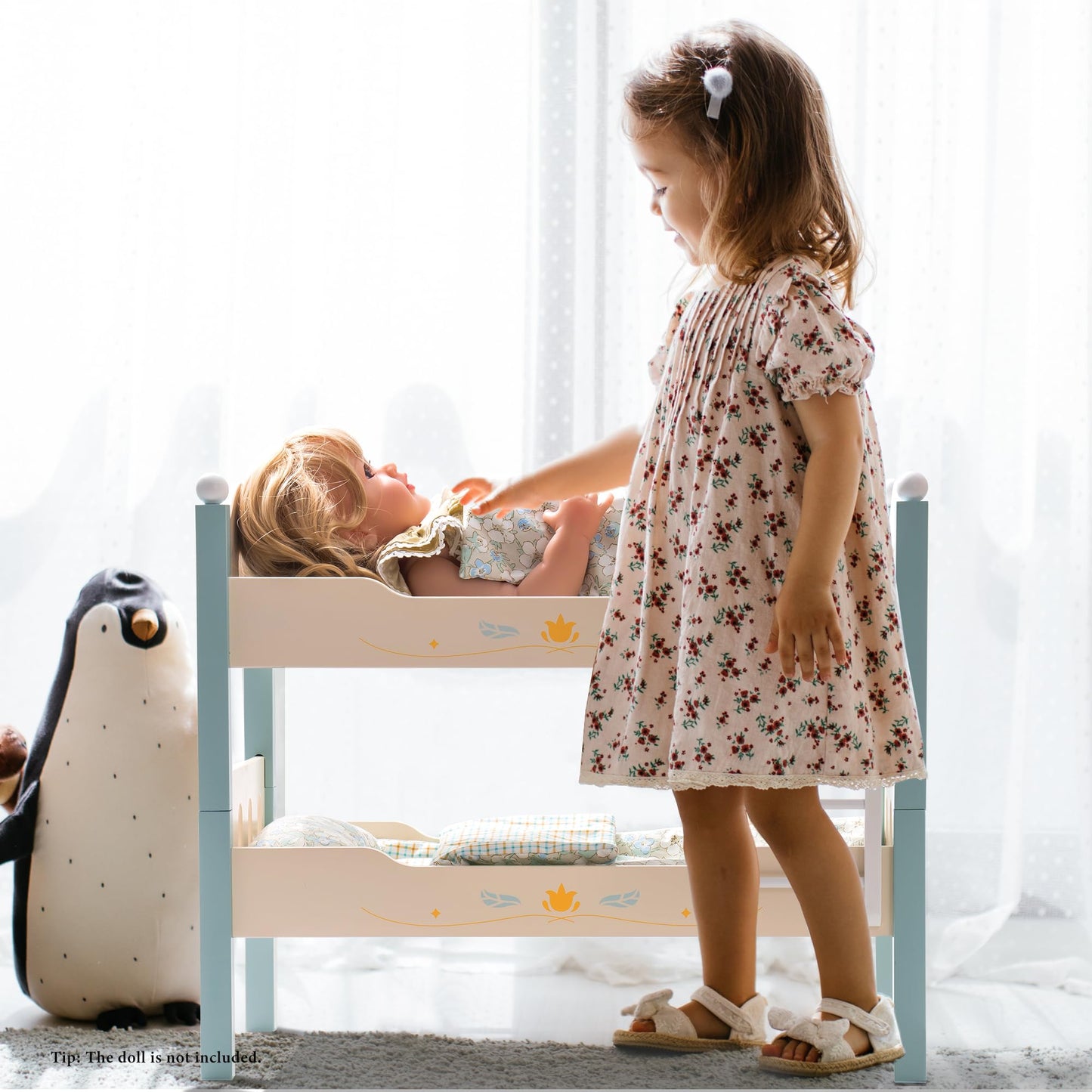 ROBOTIME Doll Bunk Beds