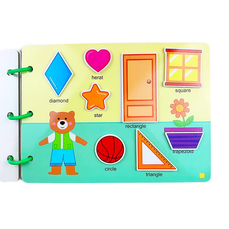 Montessori Quiet Book Set