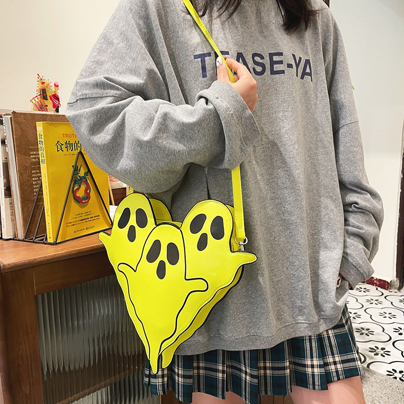 Cute Cartoon Ghost Shoulder Bag