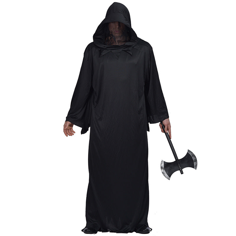 Cold Black Robe Halloween Costume