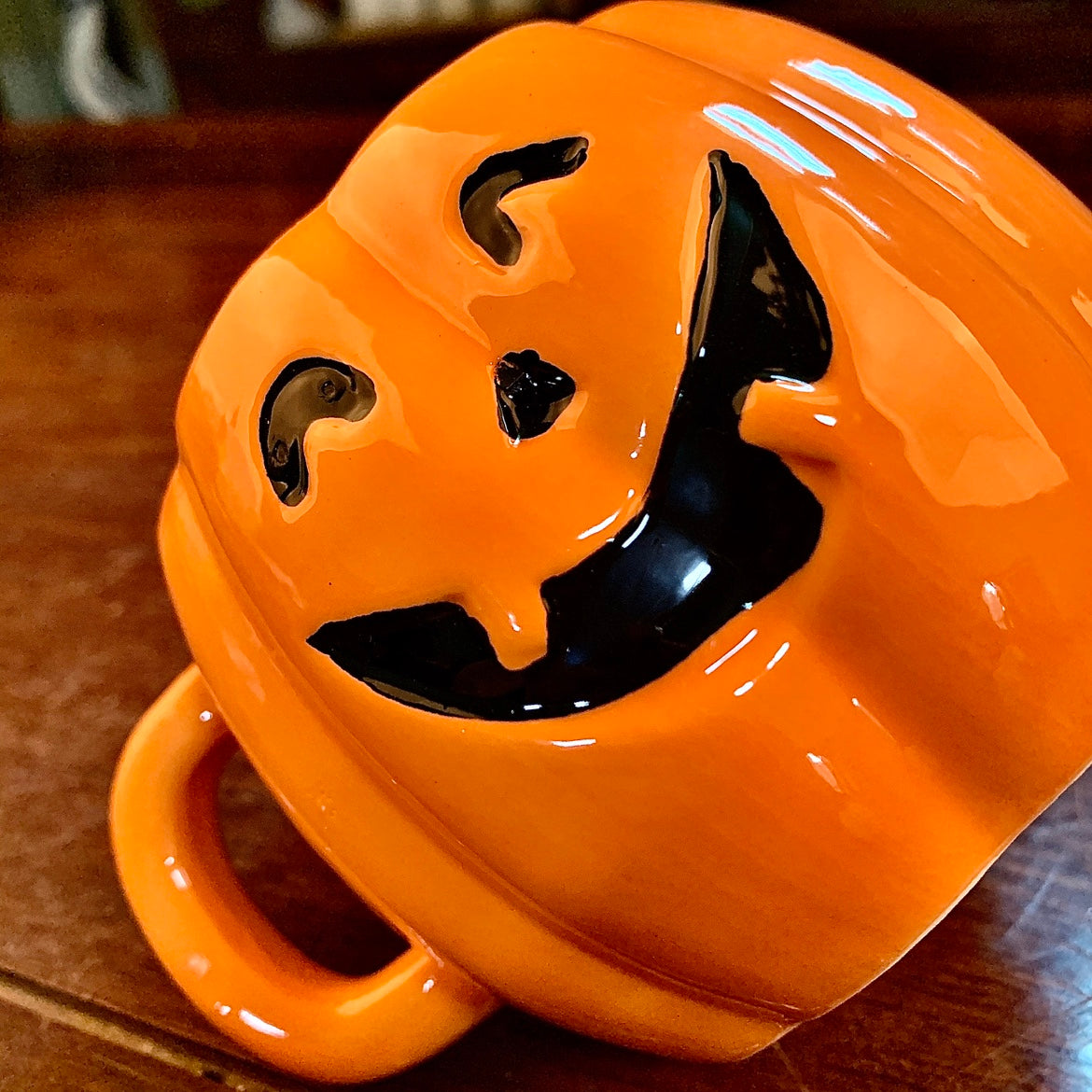 Halloween Pumpkin Mug - Ceramic