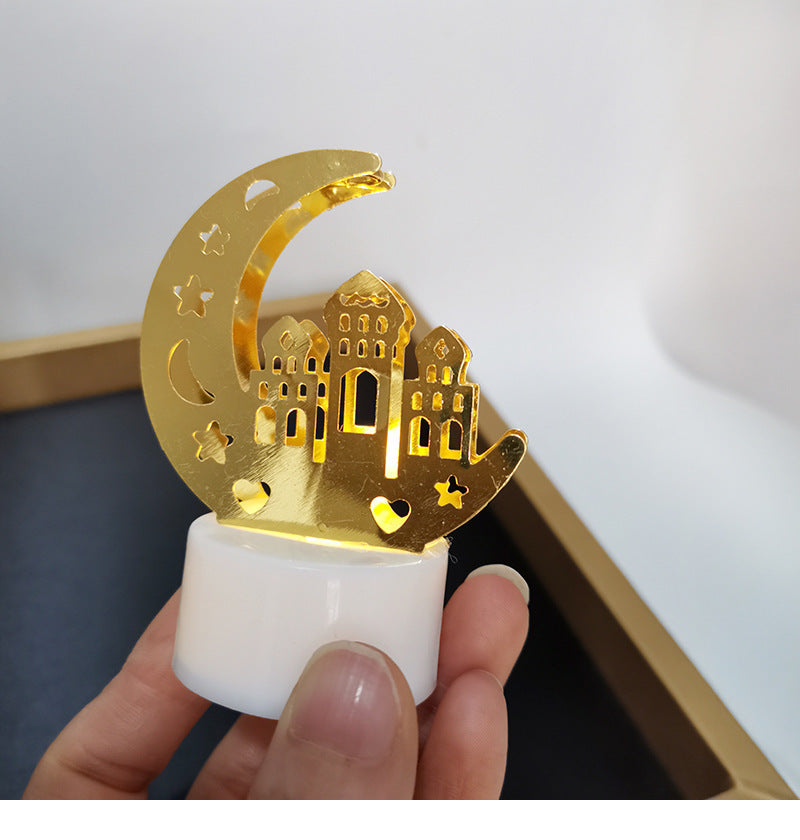 Mini LED Castle Night Lamp