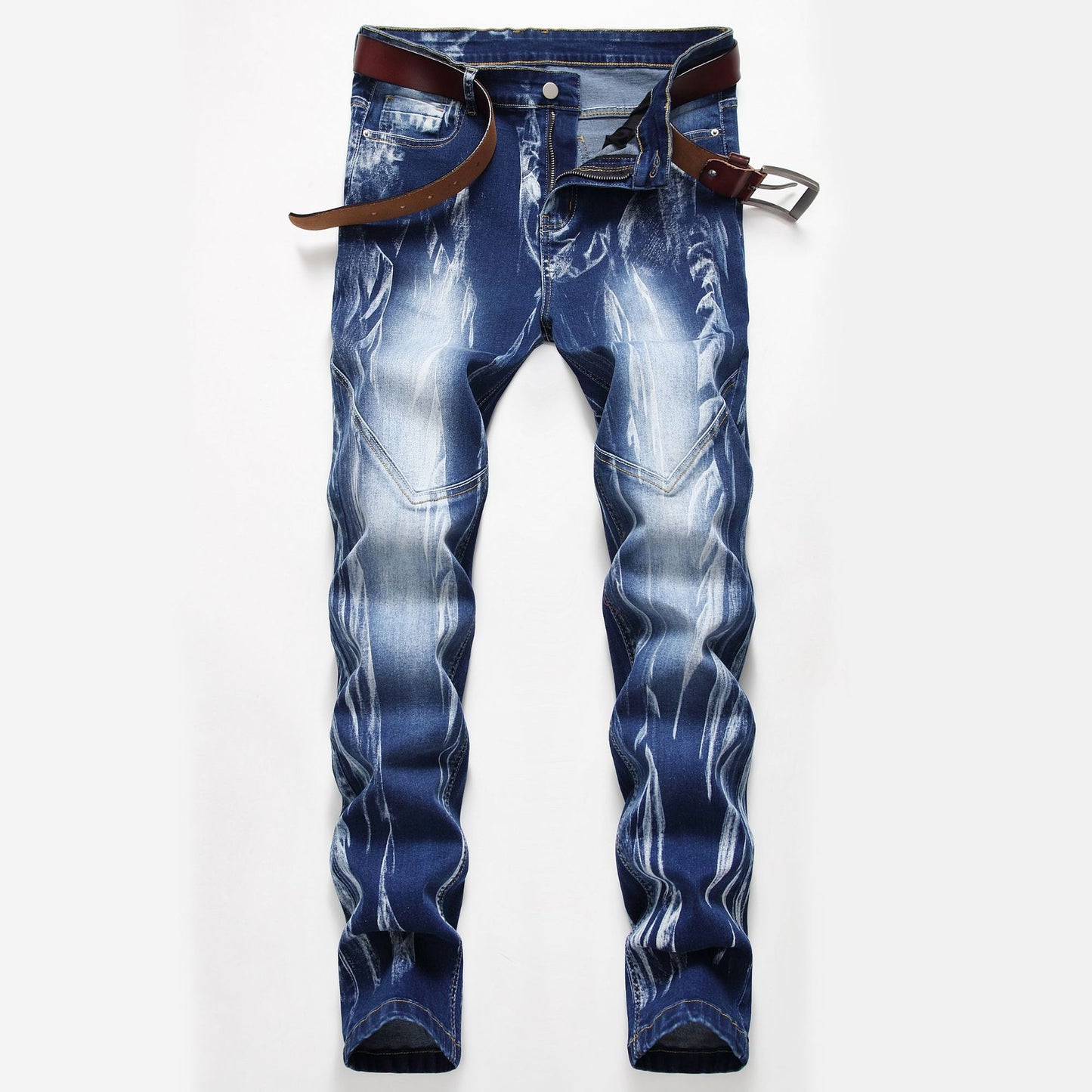 Men's Three-Color Stretch Jeans