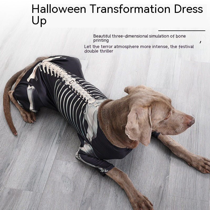 Halloween Dog Costume - Black XL-3XL