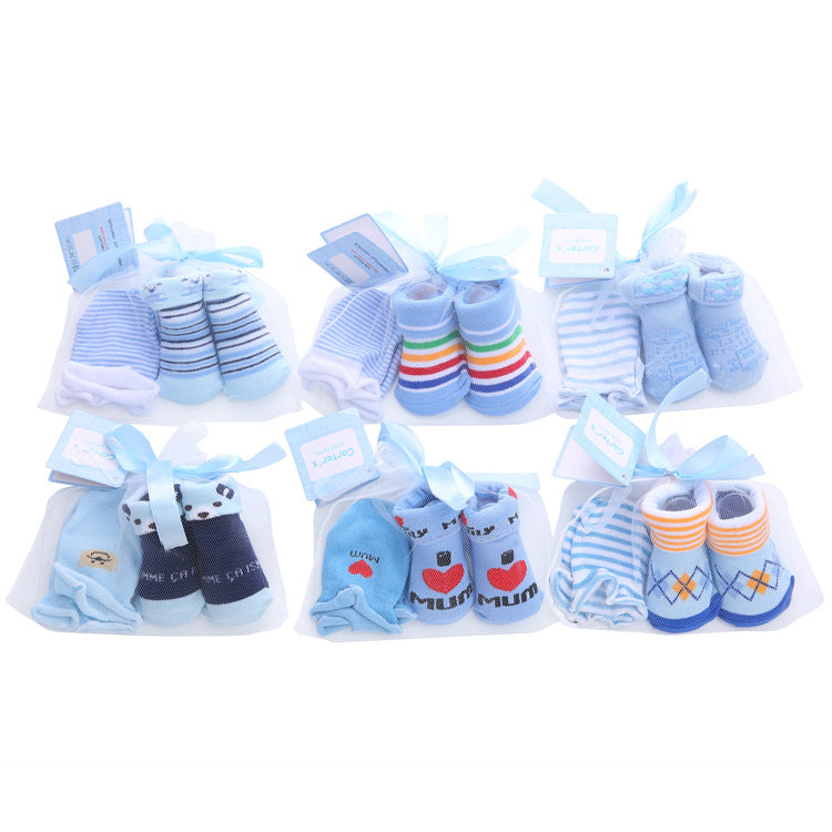 Cute Cartoon Baby Socks Set