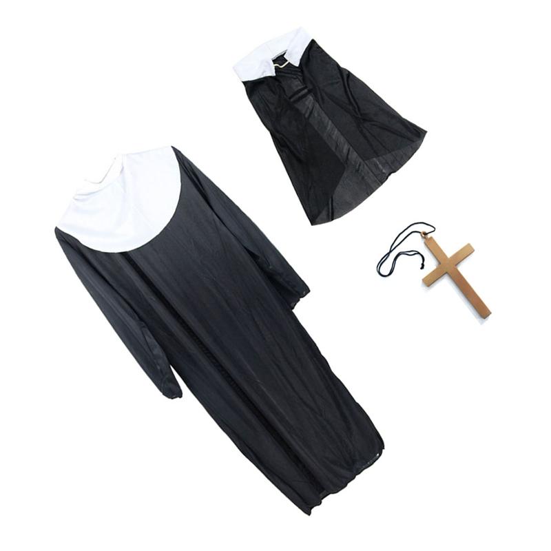 Nun Uniform Halloween Costume