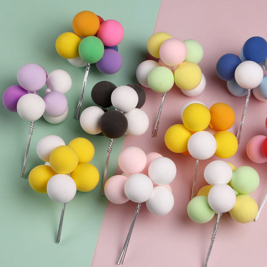 Colorful Balloons Cake Decorating Set