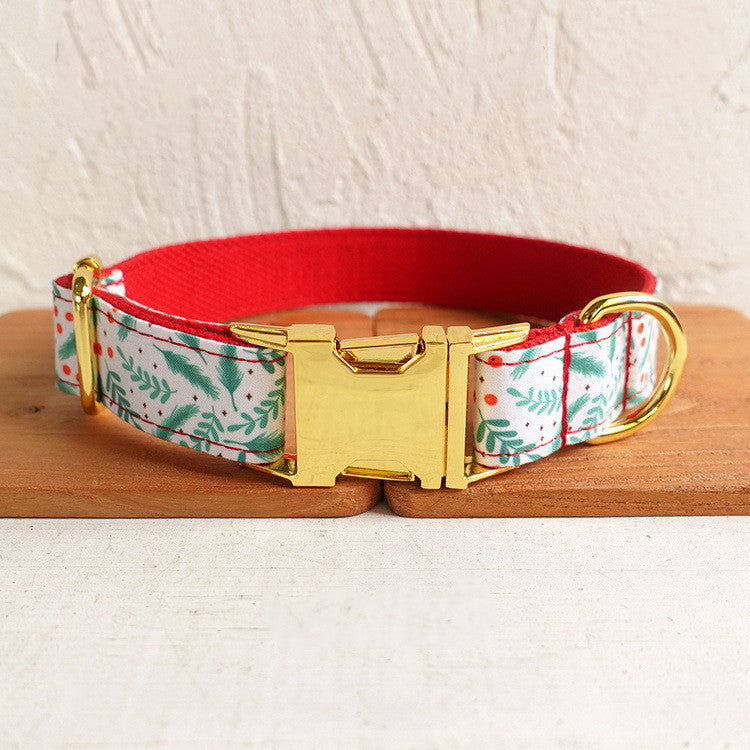 Christmas Dog Collar - Bite Resistant & Practical