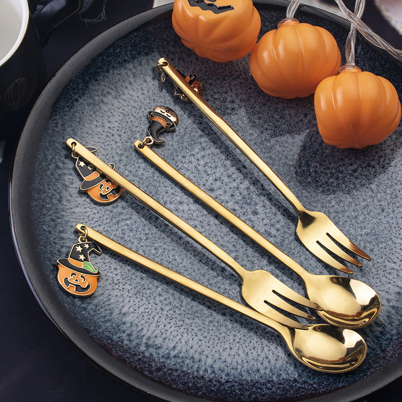 Creative Pumpkin Spoon Set