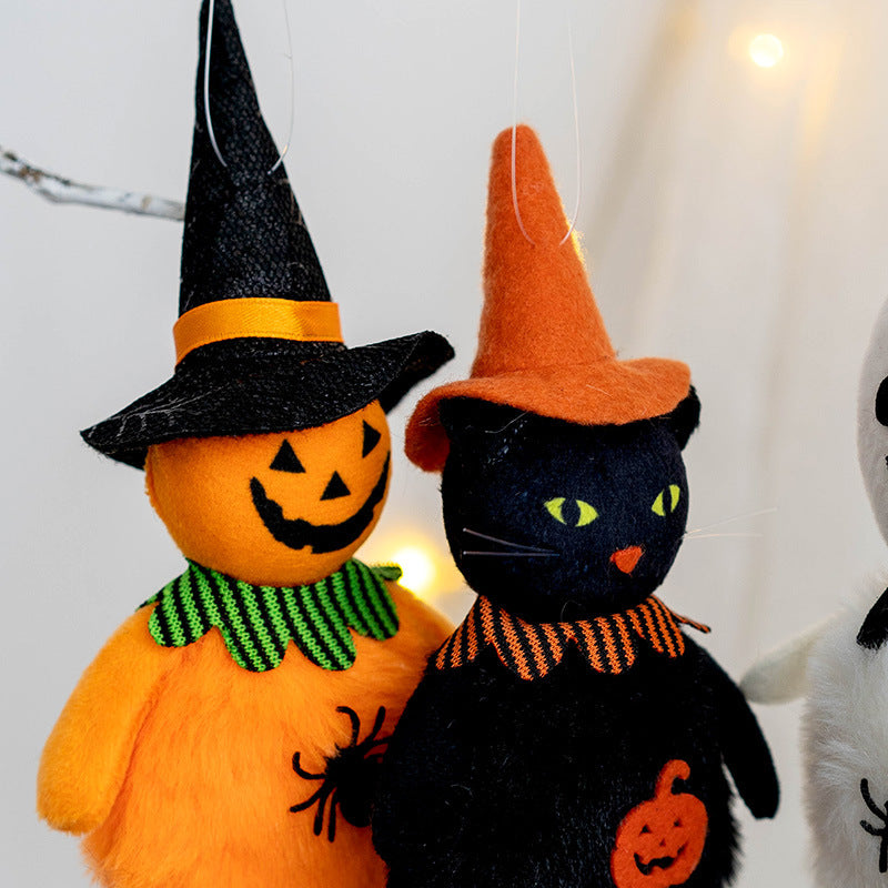 Spooky Halloween Pumpkin Hanging Props