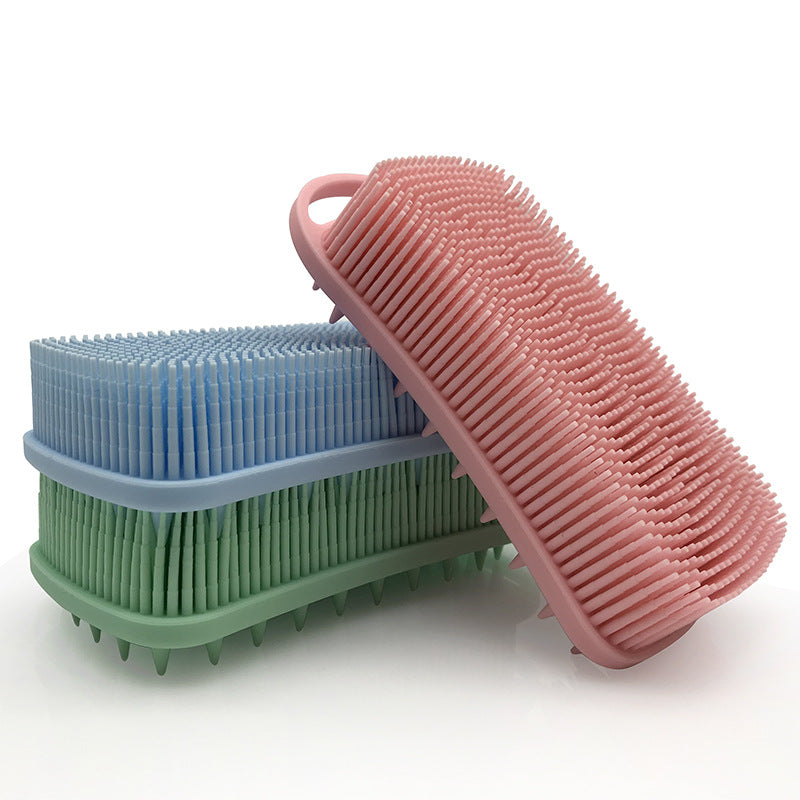 Soft Silicone Baby Bath Brush Combo