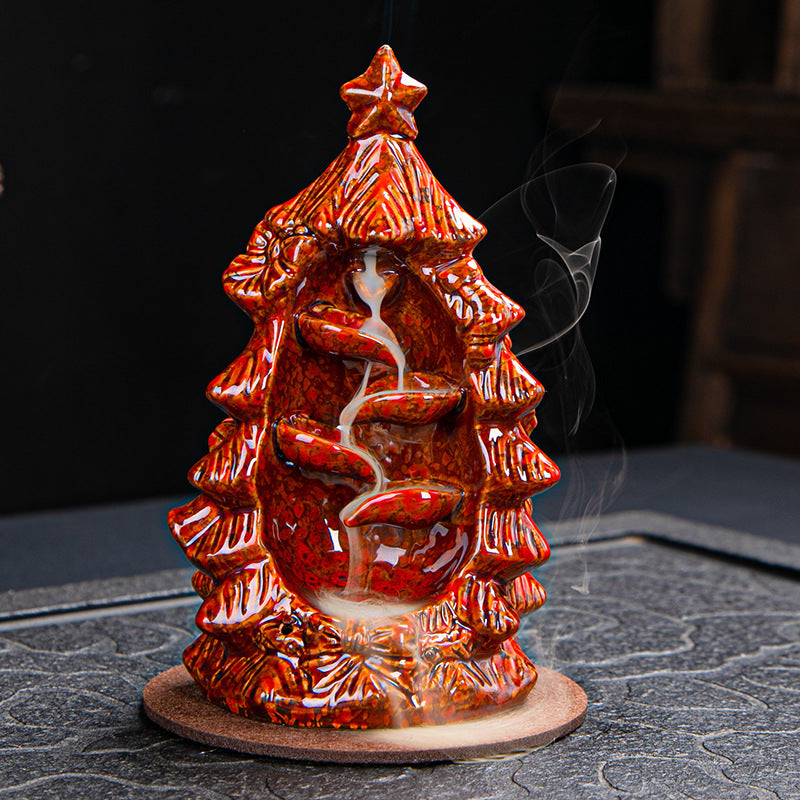 Christmas Tree Incense Burner Ornaments