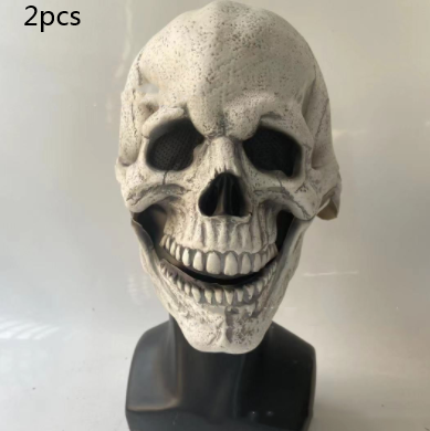 Movable Halloween Horror Skull Mask