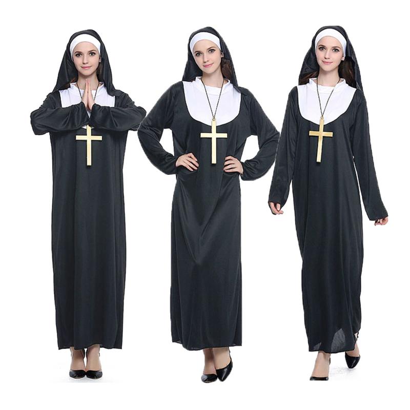 Nun Uniform Halloween Costume