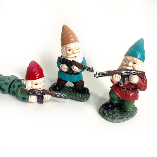 Cute Cartoon Garden Gnome Statue