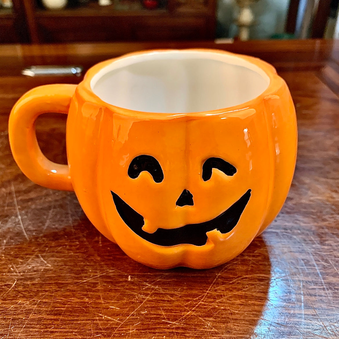 Halloween Pumpkin Ceramic Mug