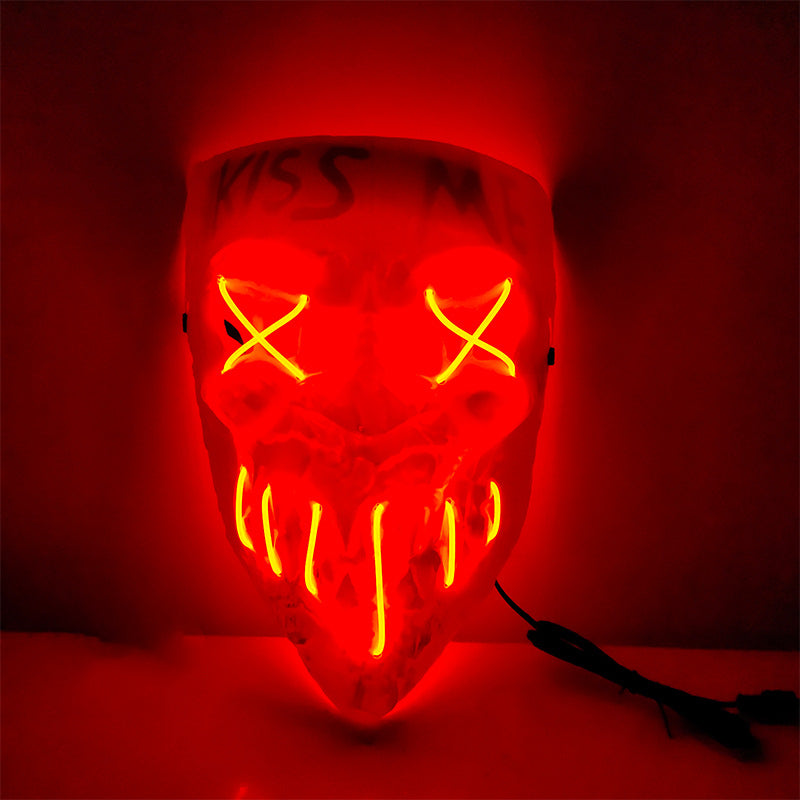 Halloween Horror Luminous Face Mask