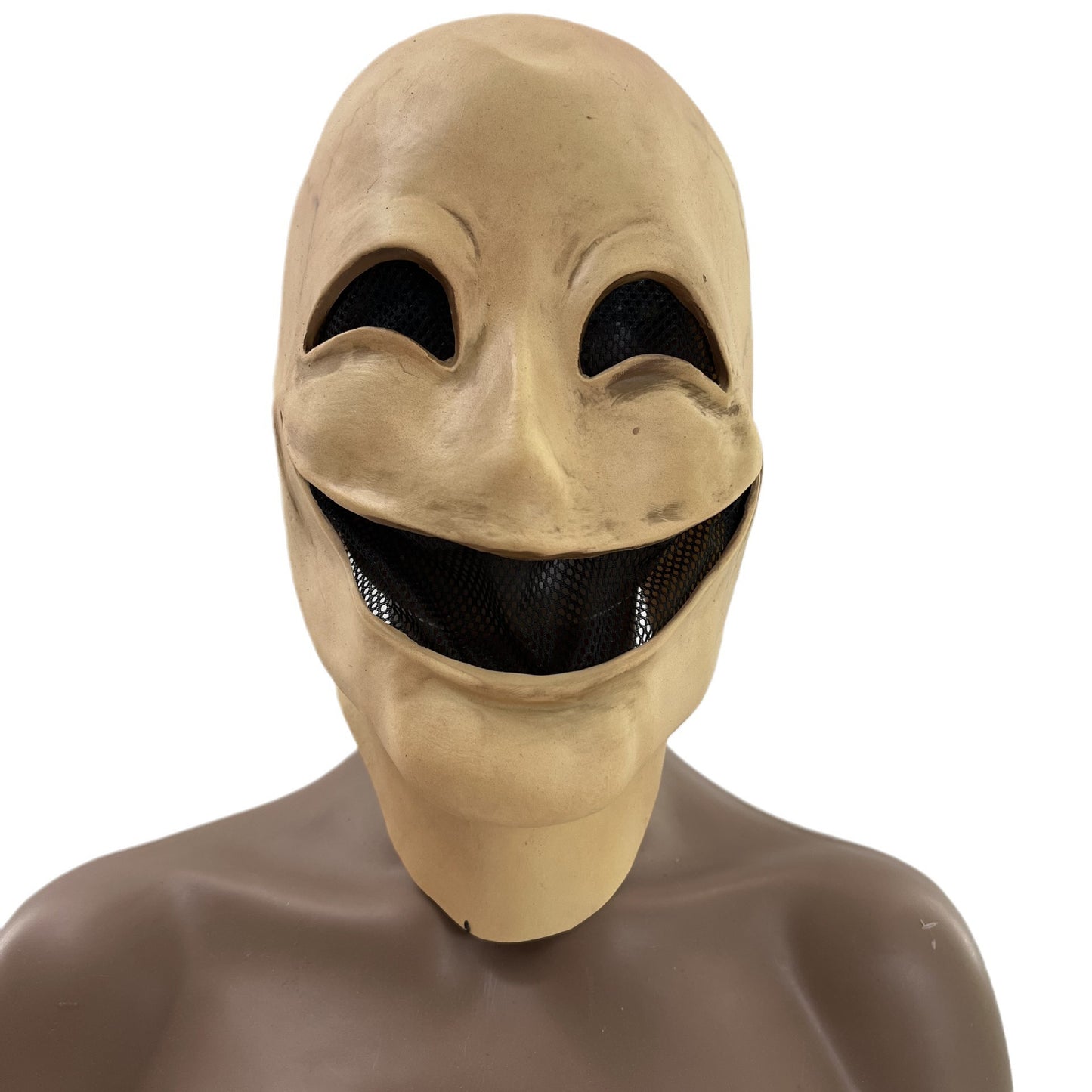 Smiley Face Latex Halloween Mask