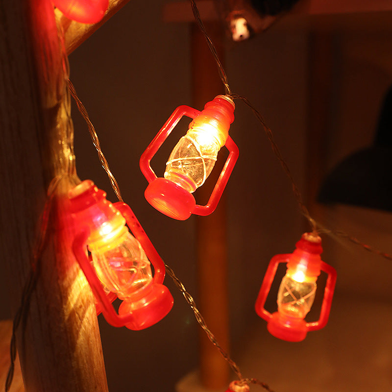 Halloween Retro Kerosene Lamp String Lights