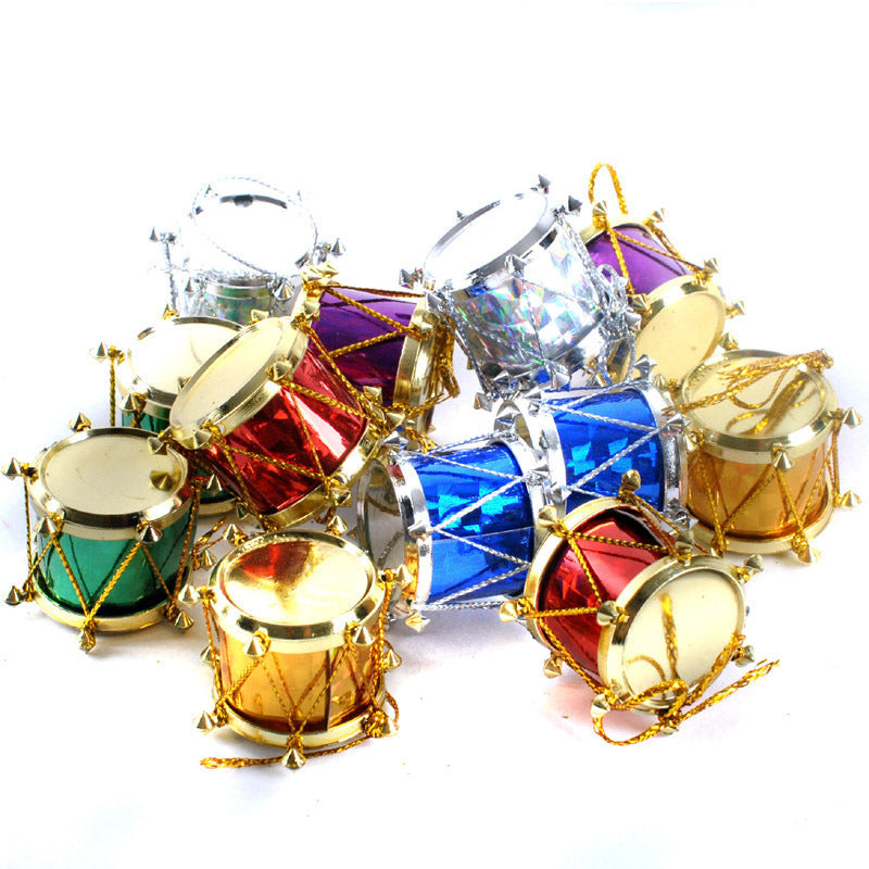 Christmas Tree Ornaments Bongos 12 Pcs