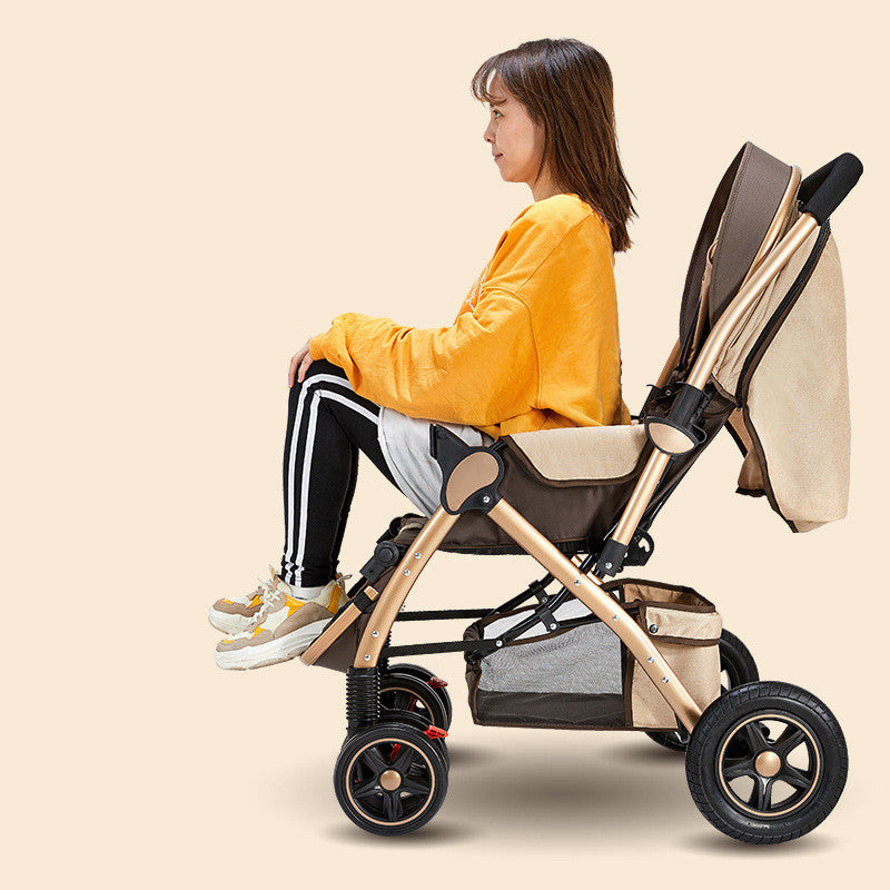 Lightweight Foldable Baby Stroller