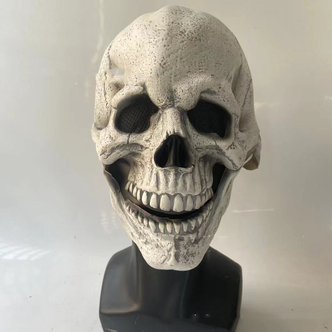 Movable Halloween Horror Skull Mask