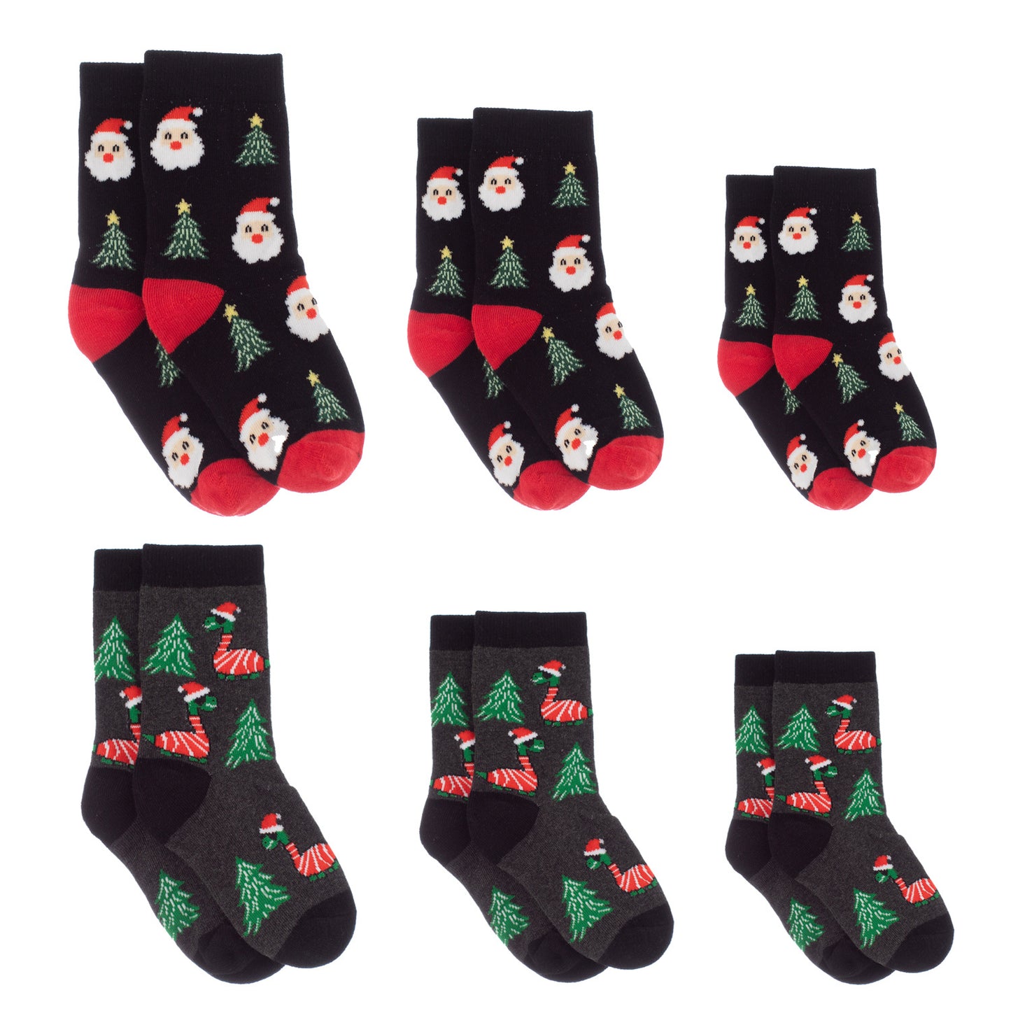 Christmas Jacquard Medium Socks