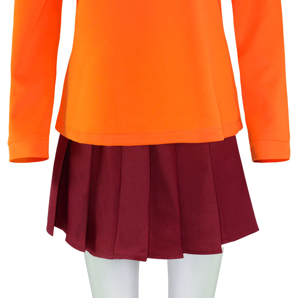 Halloween Velma Costume Set