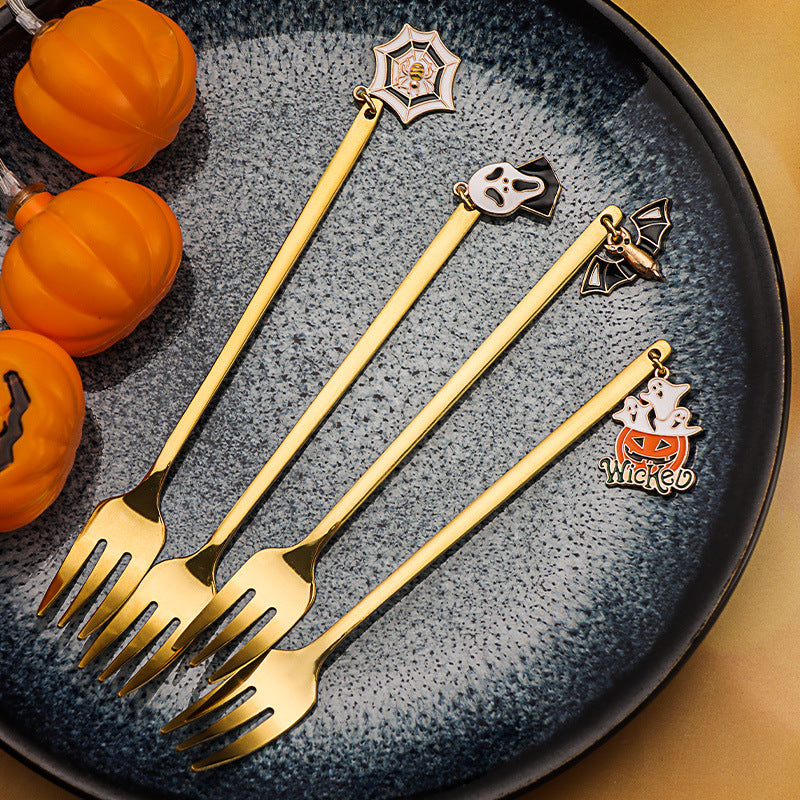 Creative Pumpkin Spoon Set