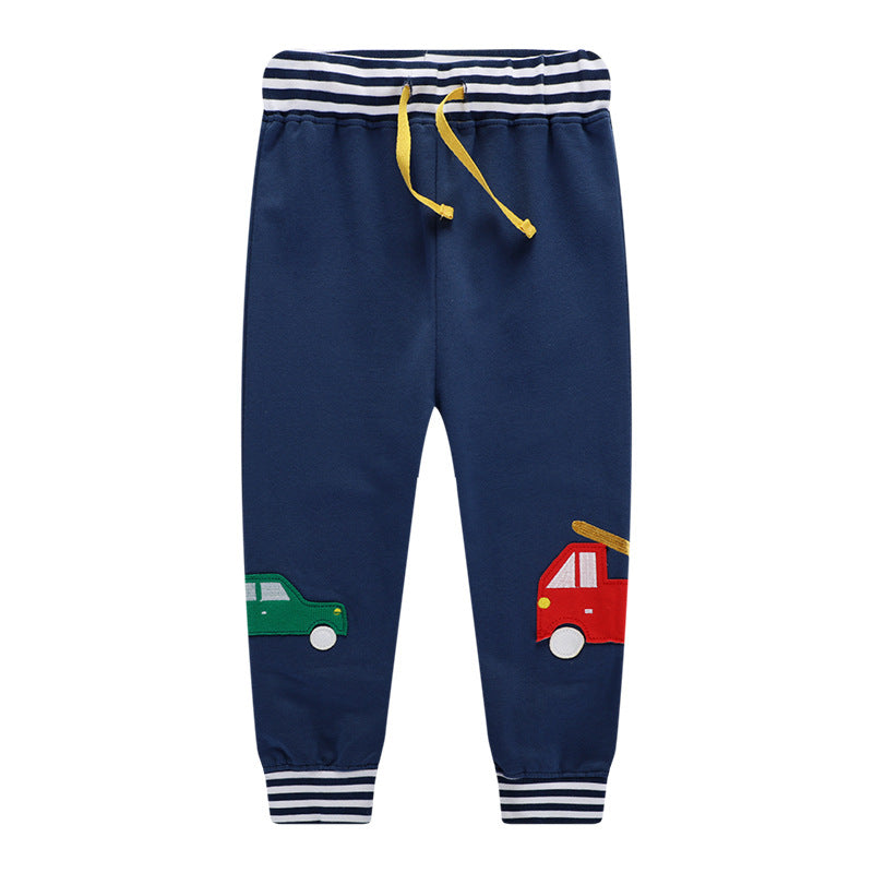 Kids Cartoon Sweater Trousers