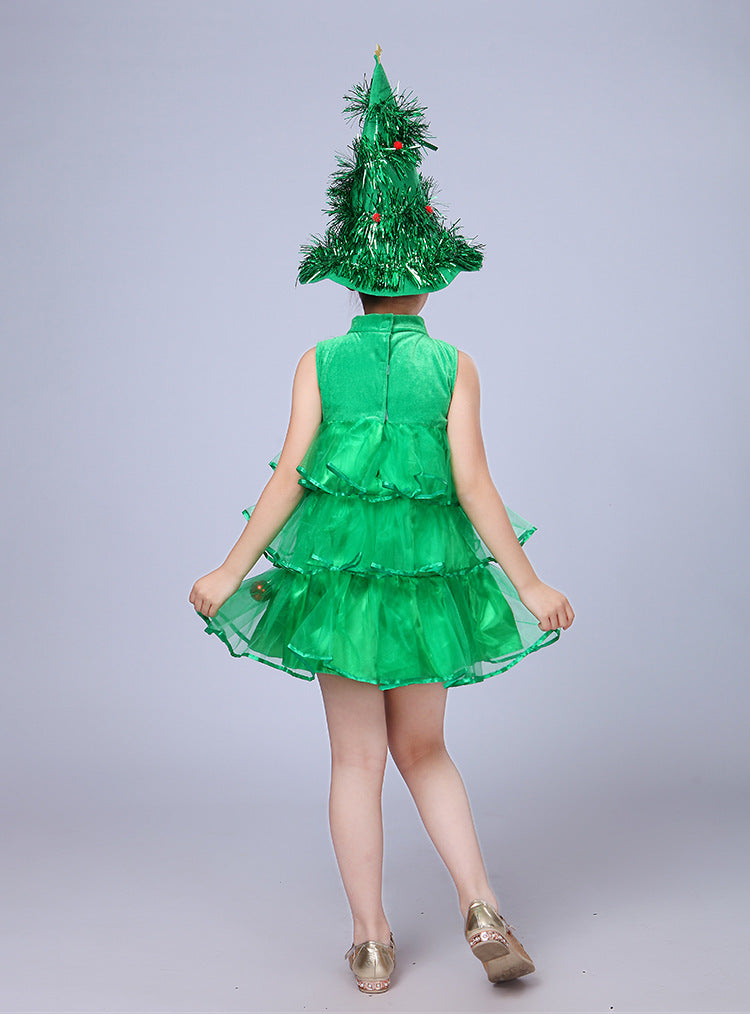 Princess Christmas Tree Dance Costume