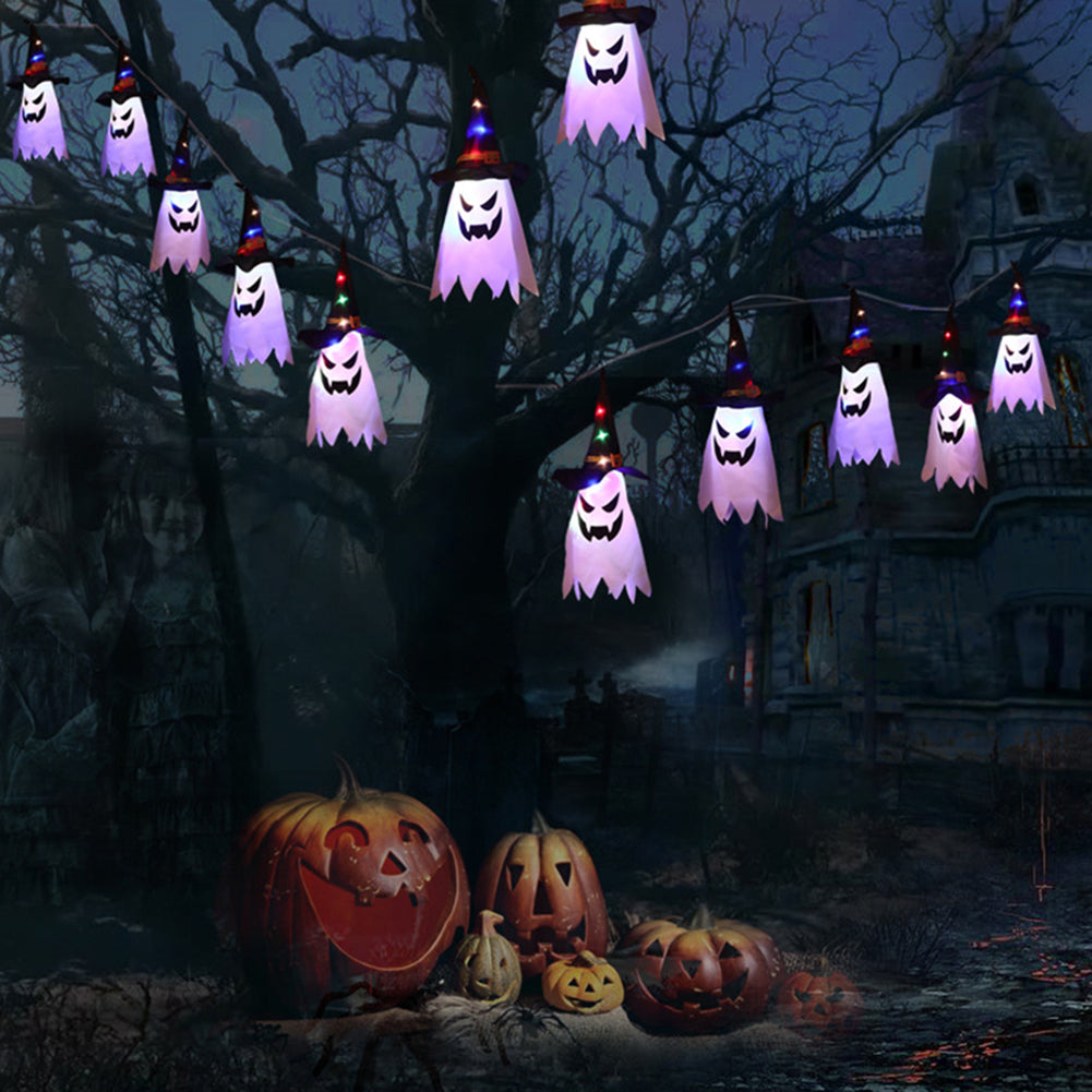 Halloween Ghost String Lights