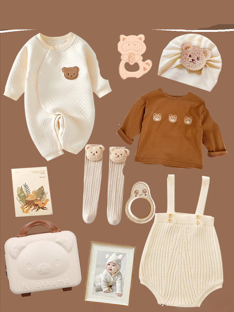 Adorable  Baby Bear Clothes Set