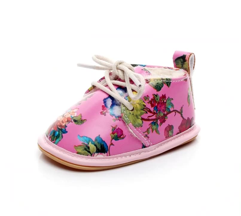 Non-Slip Lace-Up Baby Shoes