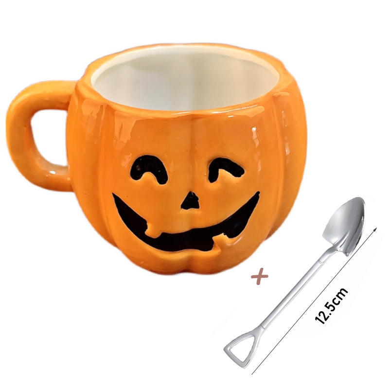 Halloween Pumpkin Ceramic Mug