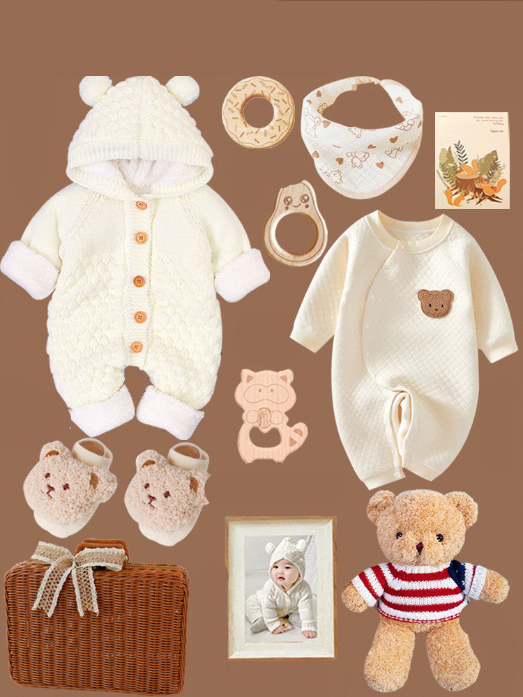 Adorable  Baby Bear Clothes Set