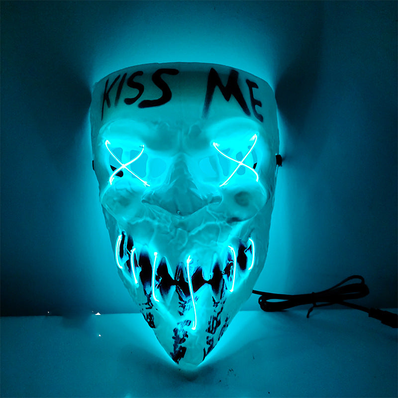 Halloween Horror Luminous Face Mask