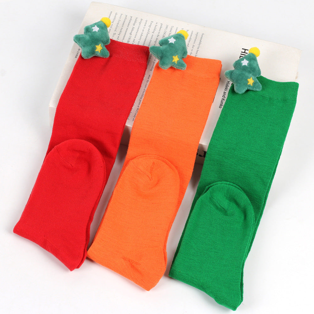 Cute Plush Christmas Stockings for Kids