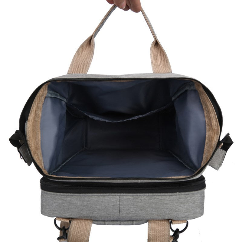 Portable Mommy Bag & Folding Crib